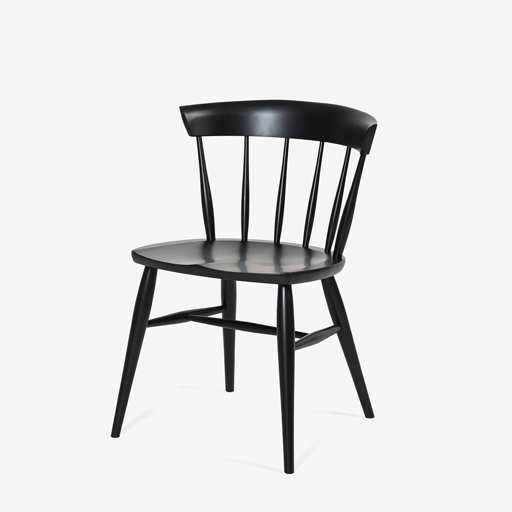 ダイニングチェア 「トリート SC6F」板座 ブナ材 BP色【受注生産品】