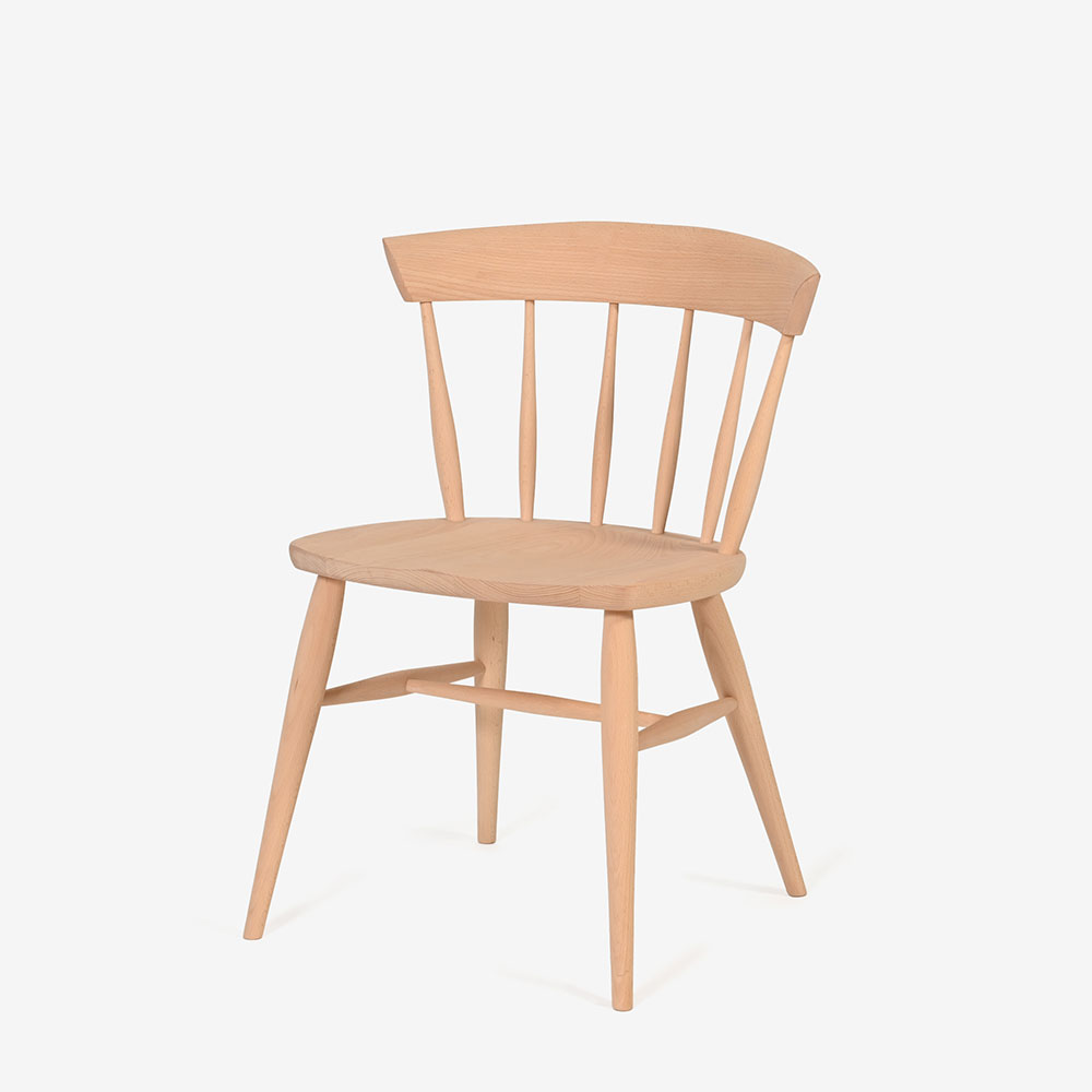 ダイニングセット「トリート」ブナ材 テーブル 天板NM色/脚BP色 ＋チェア NM色2脚 BP色2脚 全4サイズ【受注生産品】