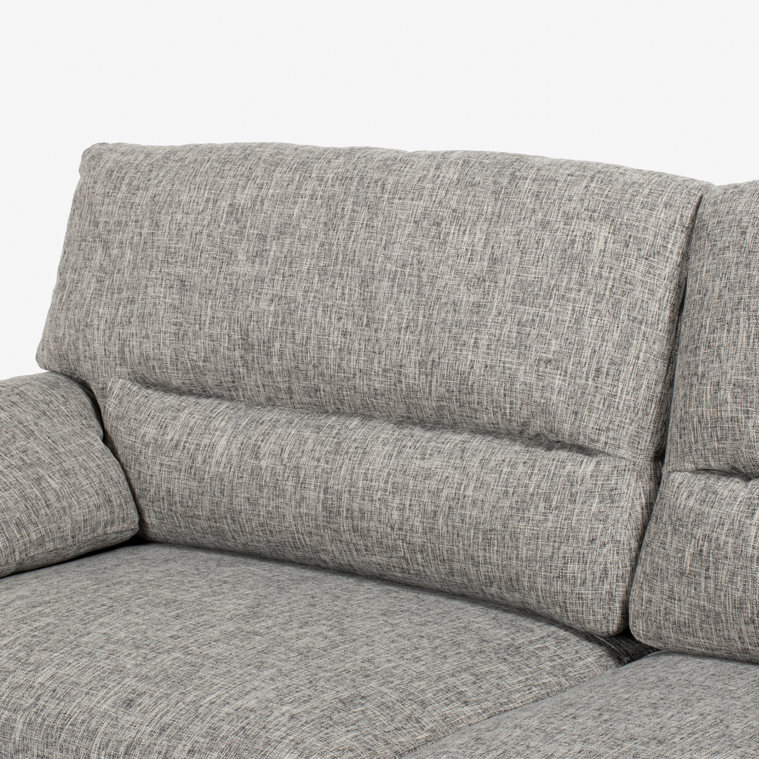 ソファ 3人掛け「アクア SD-341C」幅196cm 布#FG220-17D ライトグレー色  脚部全2色
