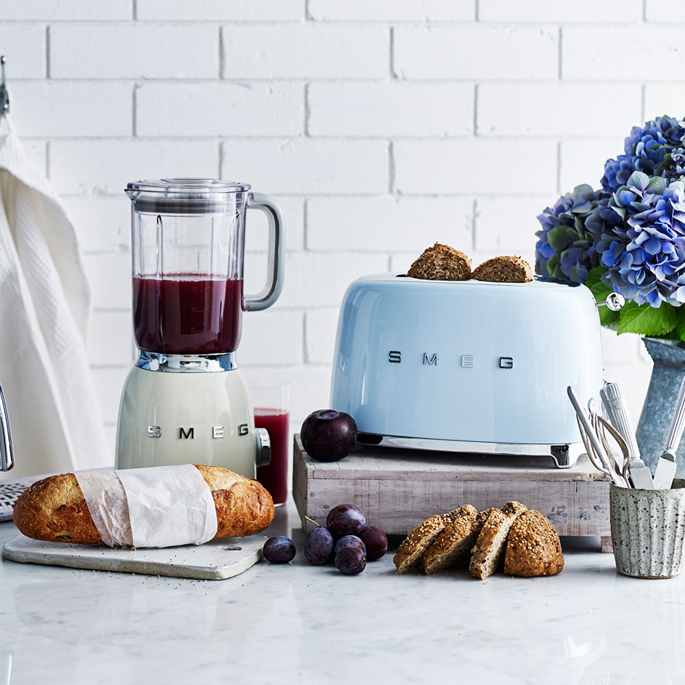 SMEG（スメッグ）ポップアップトースター TSF01PBJP パステルブルー