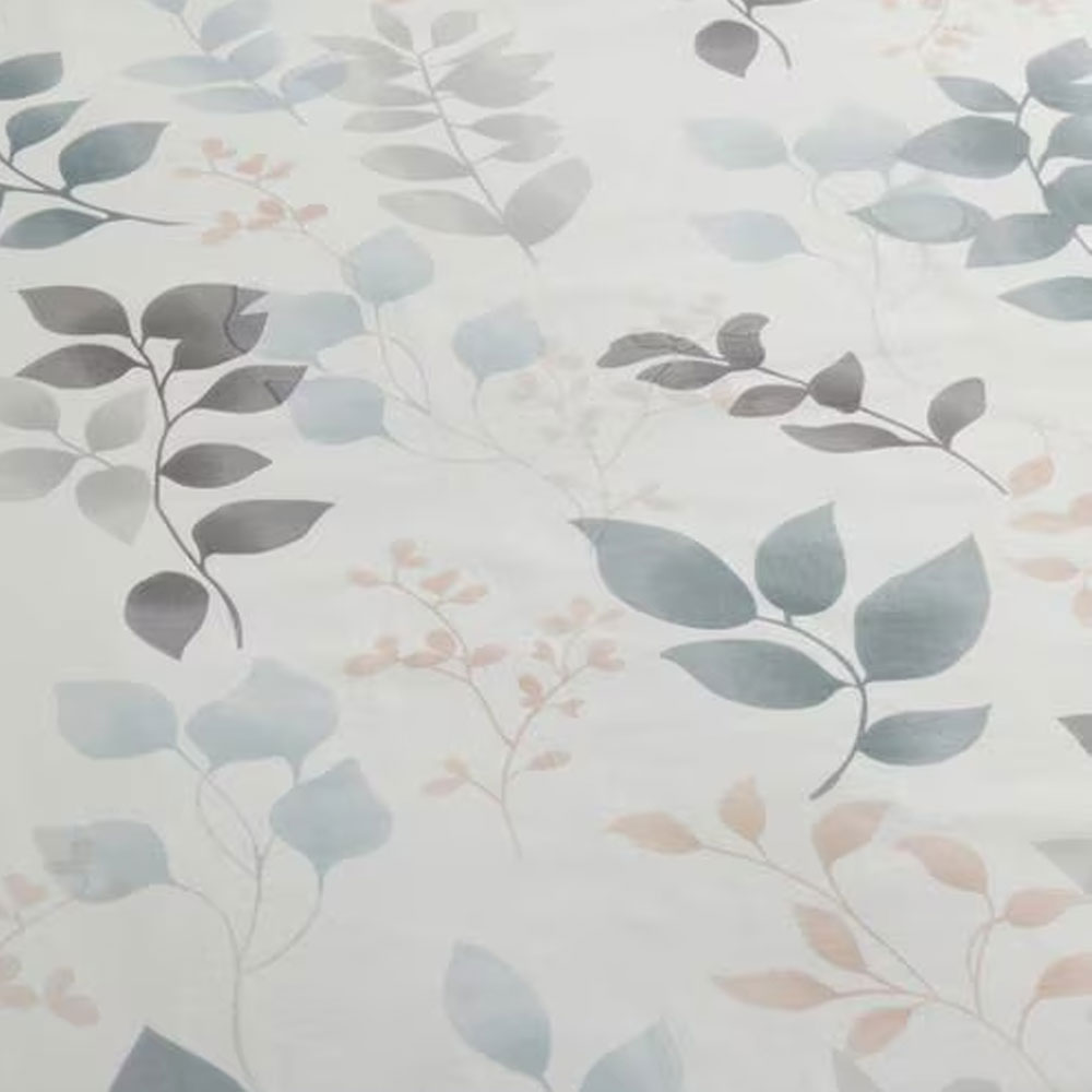 まくらカバー「レイヤーリーフ」グリーン色