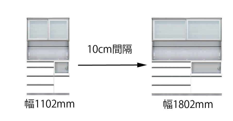 １０cm刻みで１８０.２cmまでサイズが選べます。