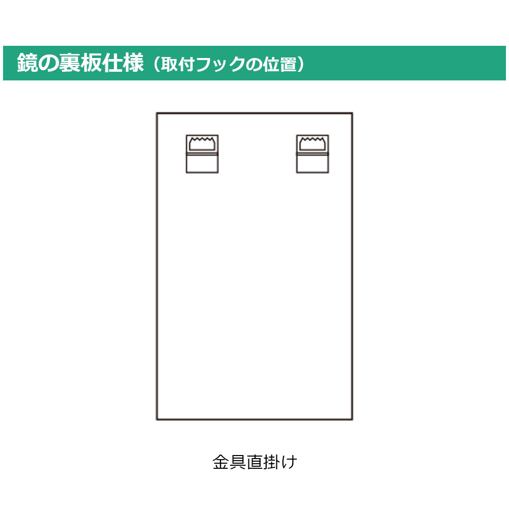 鏡裏板の仕様