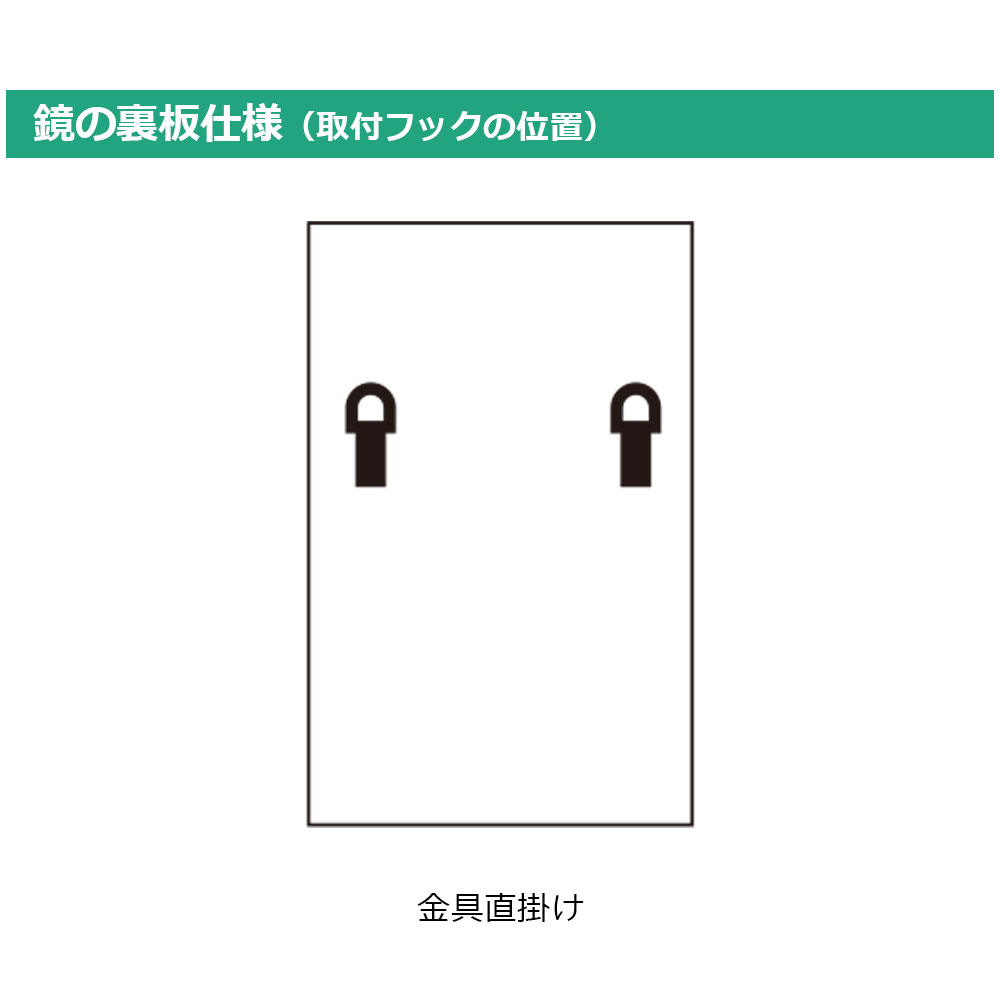鏡裏板の仕様