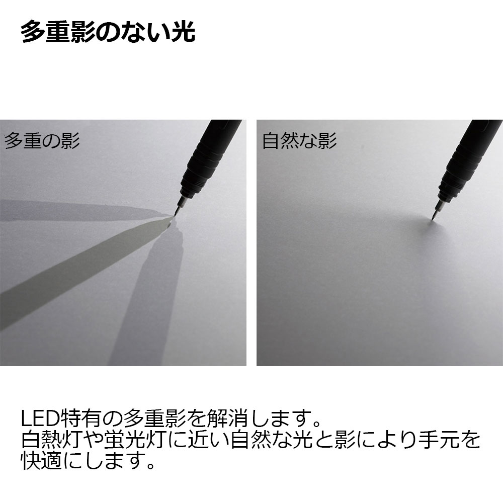 「Z-10R」シルバーのイメージ画像　JIS規格AAクラス相当の照度
