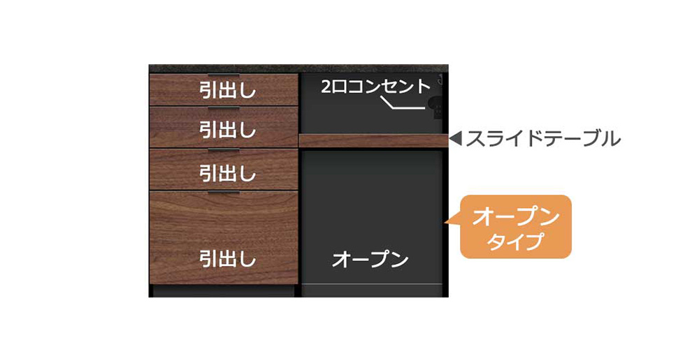 Pamouna（パモウナ）カウンター「RU-S1202R・1202R」