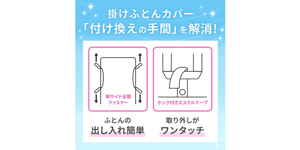 布団の出し入れが簡単&便利