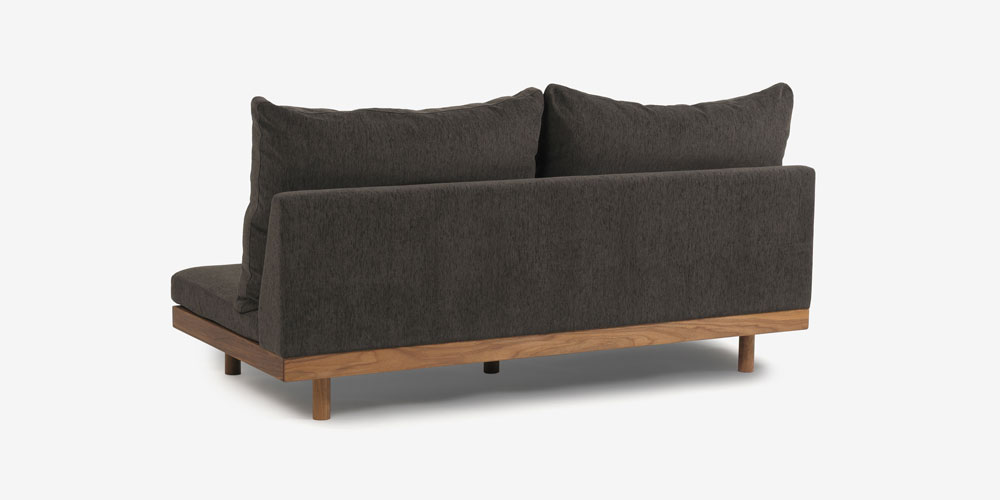 3シーターソファ「DANISH GRANDE SOFA デニッシュグランデソファ DGSO-3S180-WN」の背面デザイン