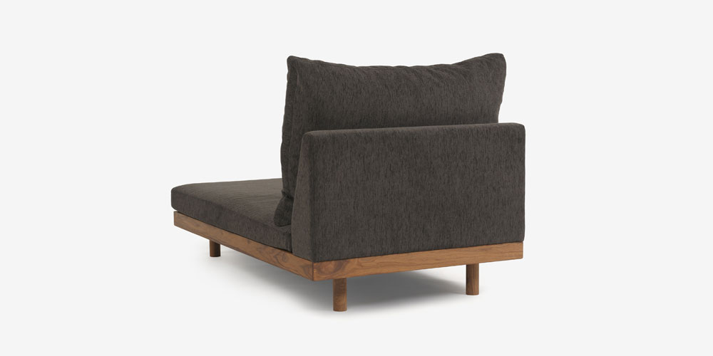 アームレスカウチ「DANISH GRANDE SOFA デニッシュグランデソファ DGSO-ALCC90-WN」の背面デザイン