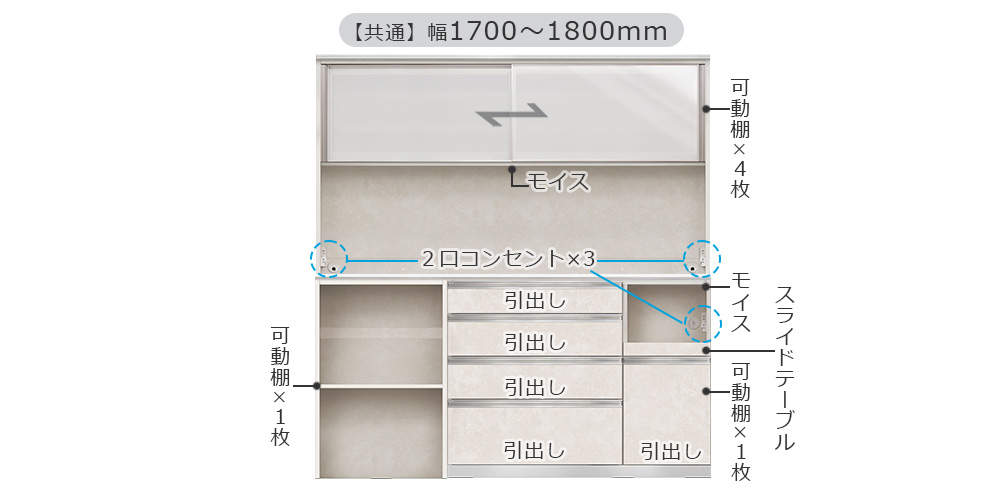 「Unjour-アンジュール-」幅1700～1800mm