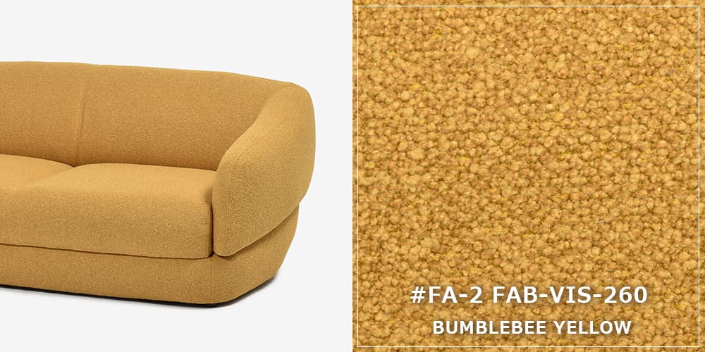 「FA-0695 メンフィス」布イエロー色