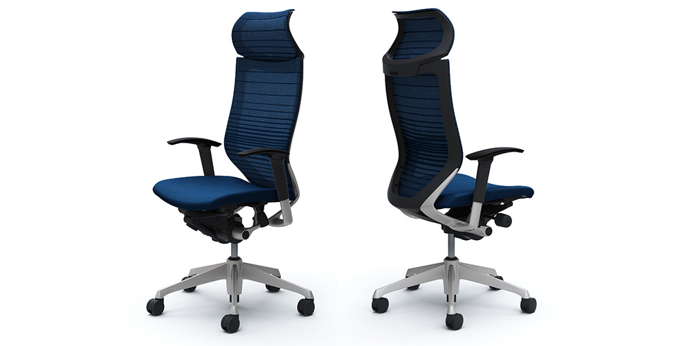 バロンチェア「CP87DR-FGR3」ミディアムブルー色