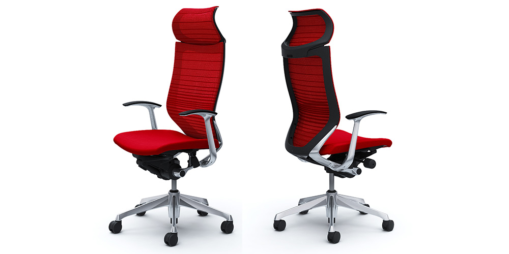 バロンチェア「CP47BR-FGR9」レッド色