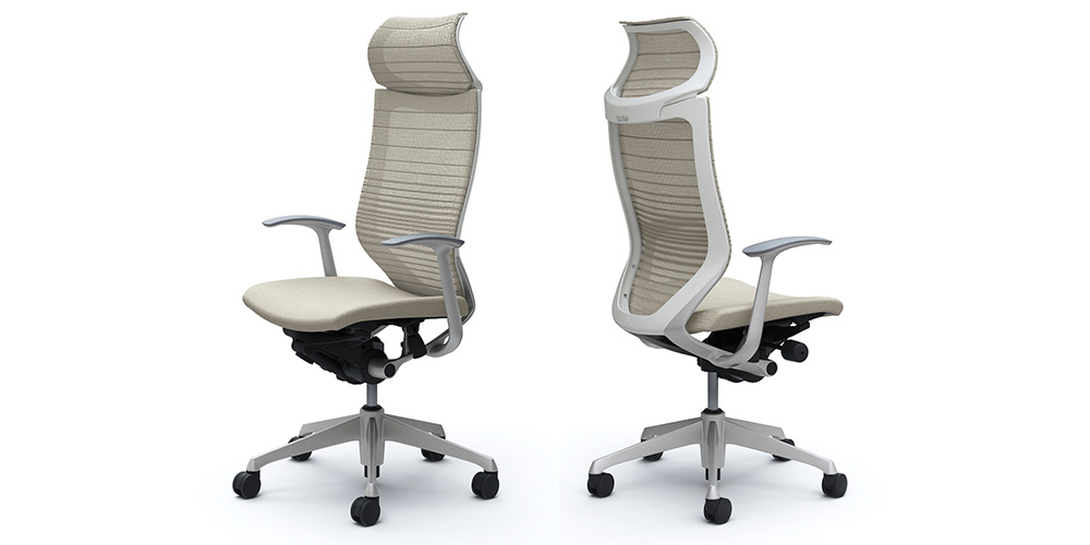 バロンチェア「CP47DW-FGR2」ホワイト色