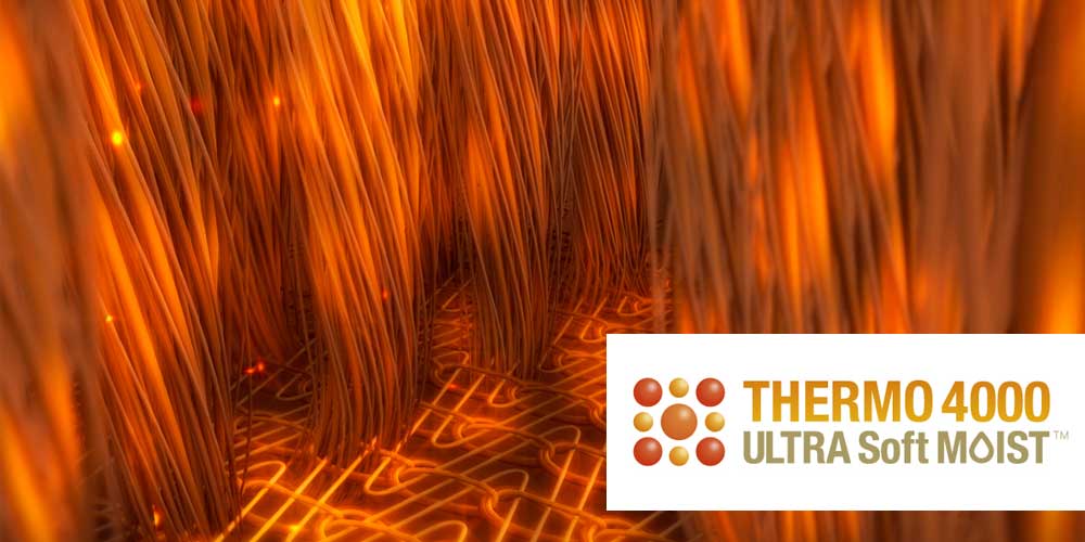 新ダブル発熱（超柔保温＋吸湿発熱素材） THERMO 4000 ULTRA Soft MOIST