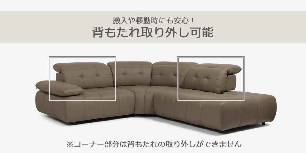 ユニットは独立、パーツは分解可能で安心「ヴァロ model.COR-A6351」