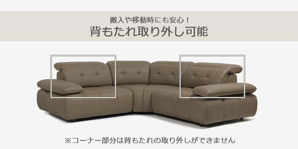 ユニットは独立、パーツは分解可能で安心「ヴァロ model.COR-A6351」