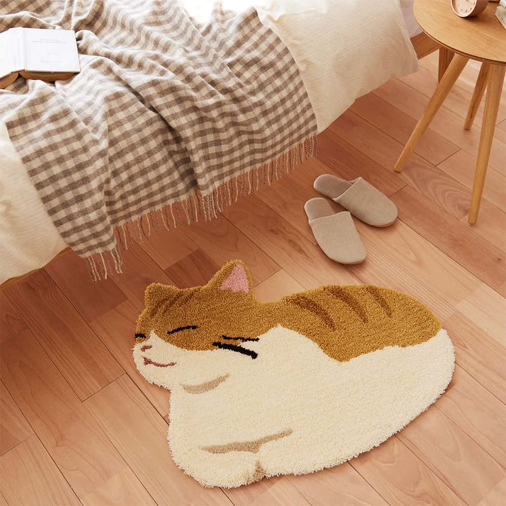 ラグ「コウバコスワリ」チャトラのイメージ