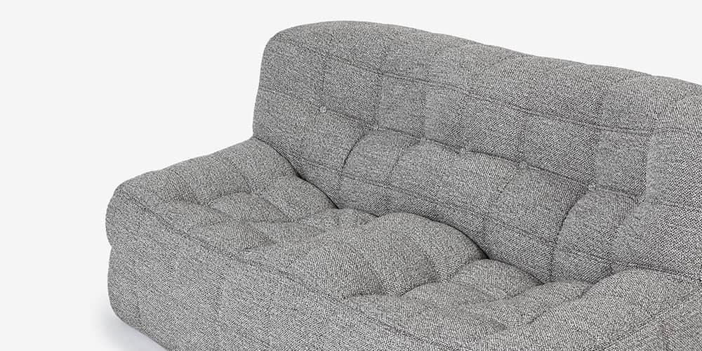 ラブソファ「ロゼカシマ2」2人掛け 幅165cm 布＃RM-742