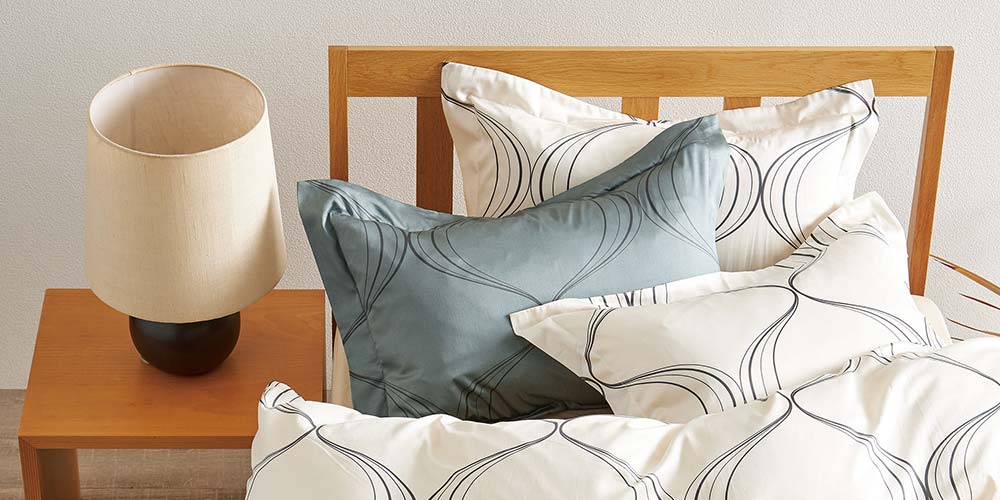 まくらカバー「URBANE CASA エルフ」ナチュラルのコーディネートイメージ