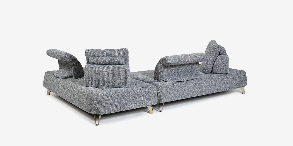 コーナーソファ「ミラージュ」の背面画像