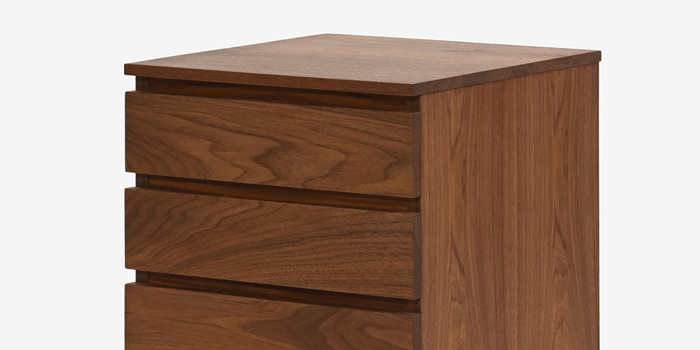 デスクドロワーズ「VEGET VGDD-N-WN」の材質イメージ