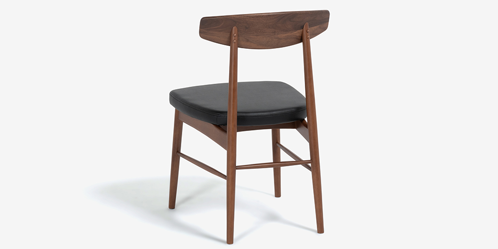 ダイニングチェア「ユノ」の背面