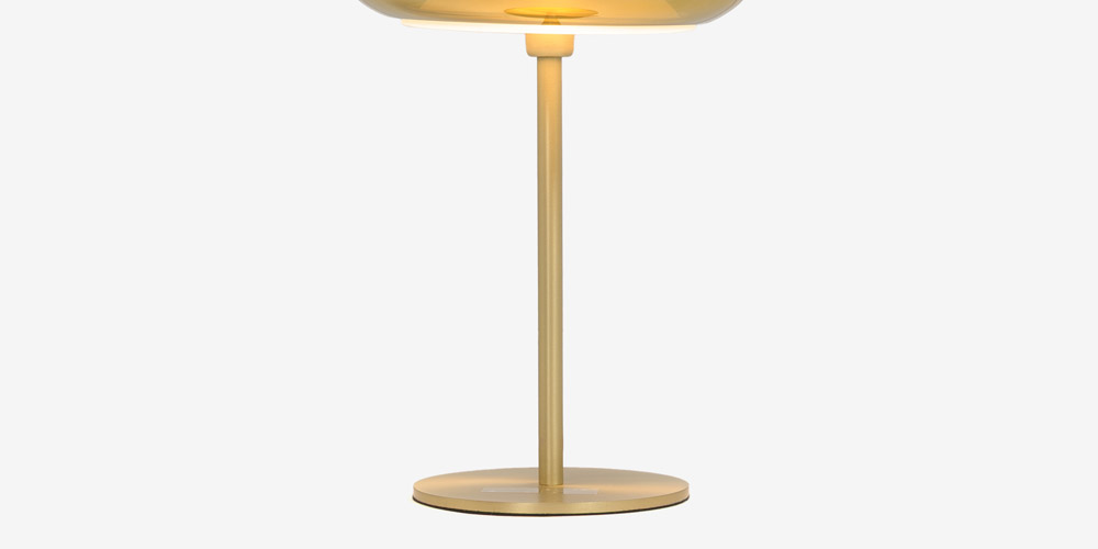 テーブルスタンド「MLX-X-RAY/M136G」　点灯時の脚部