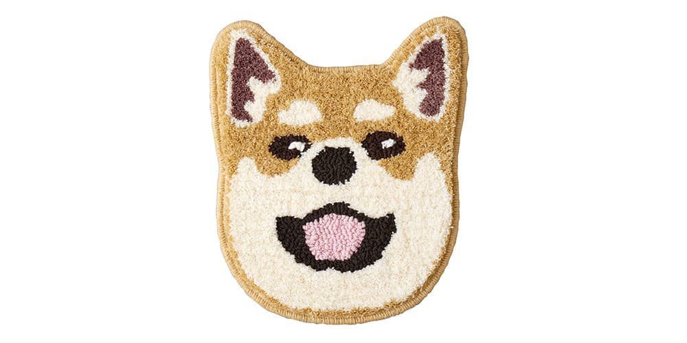 チェアパッド イヌカオ「＃51シバイヌ」