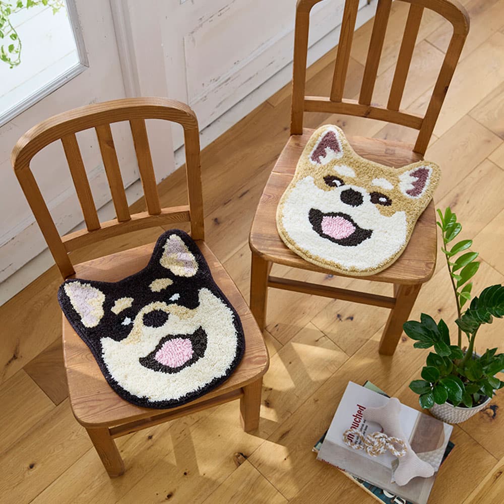 チェアパッド イヌカオ