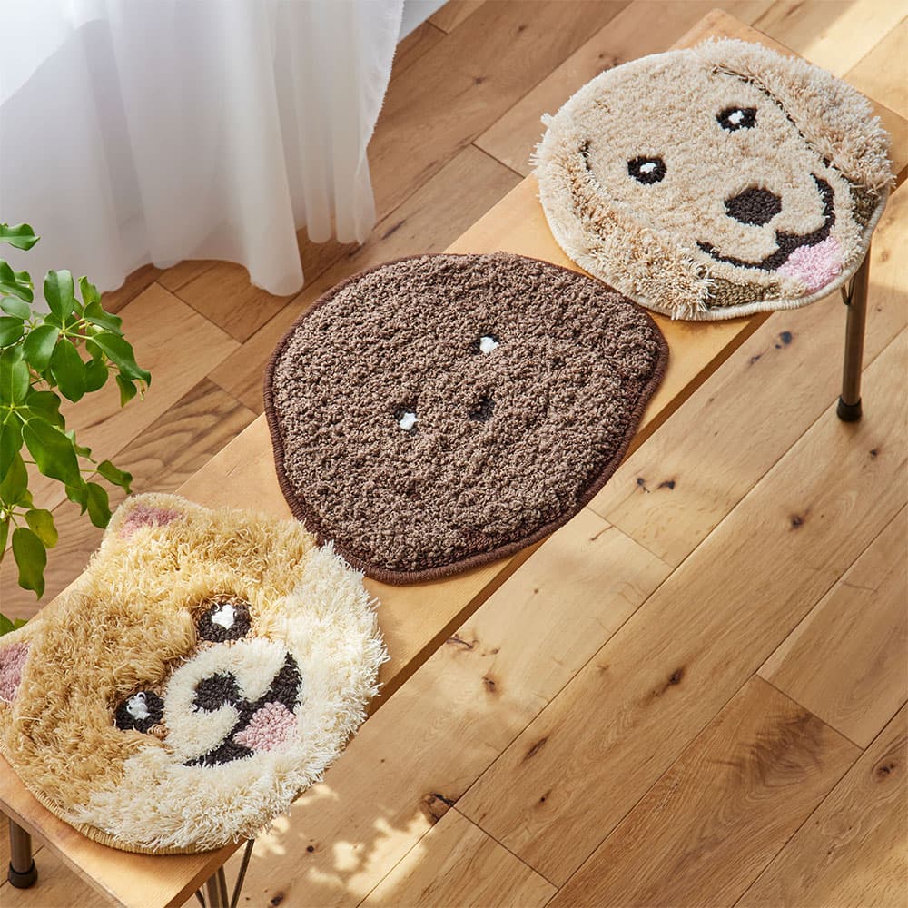 チェアパッド イヌカオ「#61 トイプー」