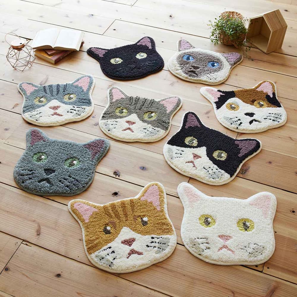 チェアパッド ネコカオ