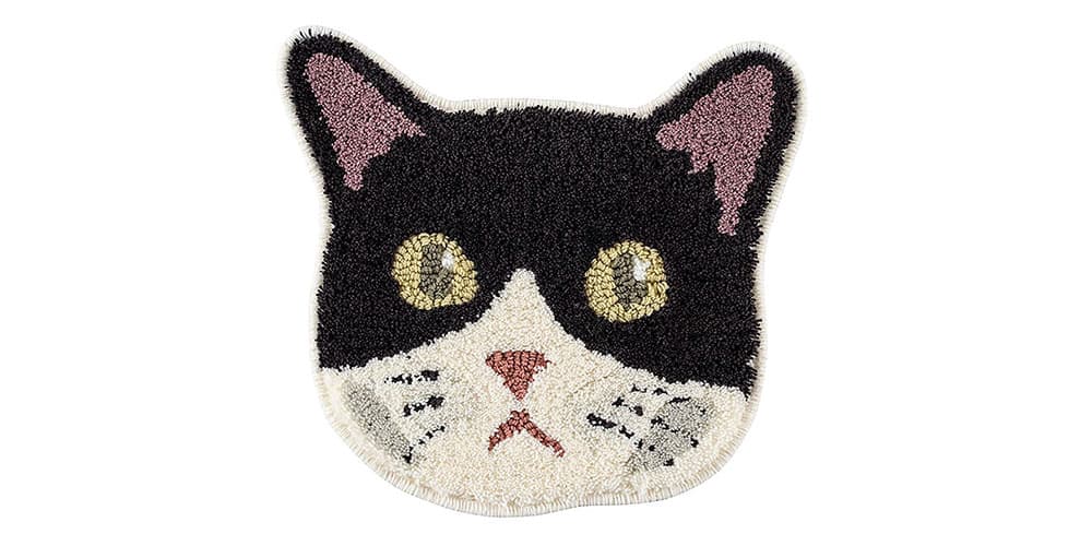 チェアパッド ネオカオ「#43 ハチワレ」