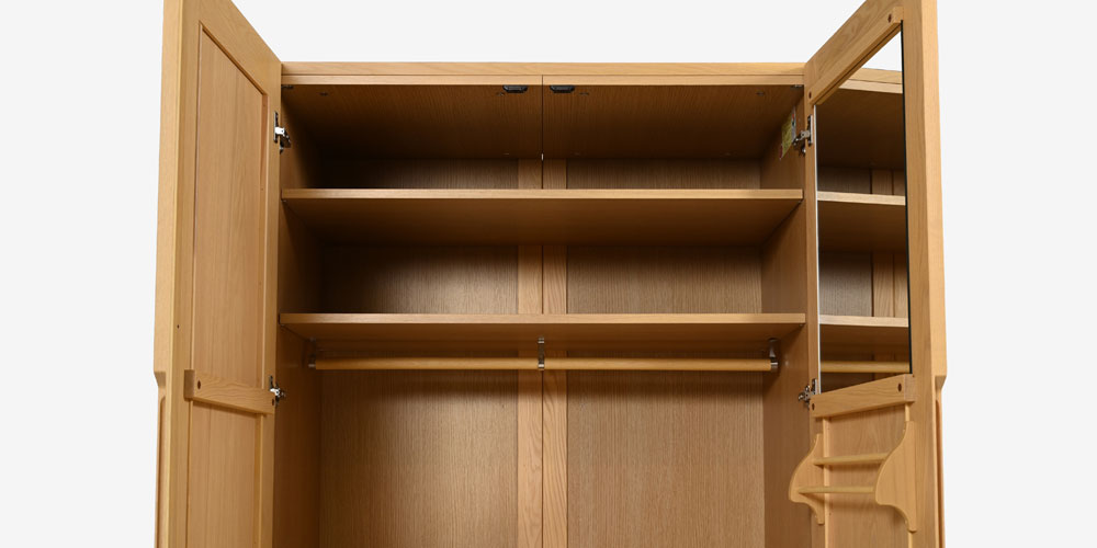 商品画像　ワードローブ「シナモン 1050」