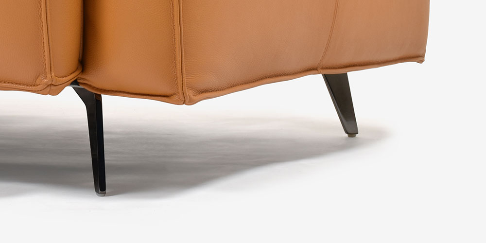 L/S78 3人掛けソファ ハニーイエロー色の脚部