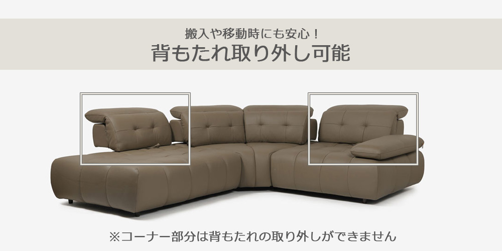 ユニットは独立、パーツは分解可能で安心「ヴァロ model.COR-A6351」