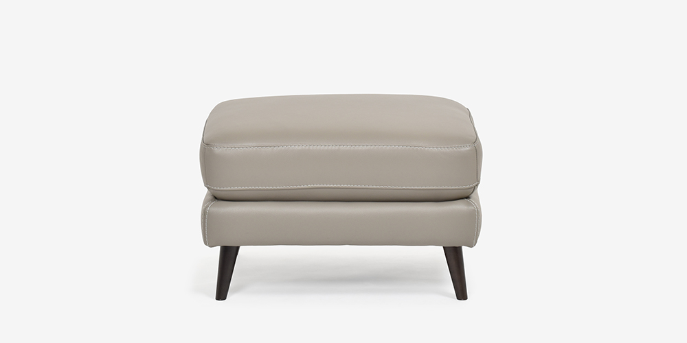 オットマン「ワルツ」幅70cm 半革#J-772A トープ色 正面画像