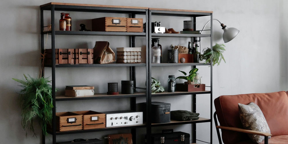 シェルフ「アンティス」のコーディネートイメージアップ