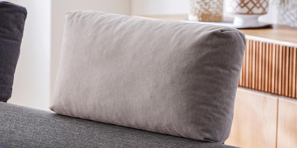 ヘッドレスト「ペットフレンドリー ごろ寝ソファ用」ライトグレー色