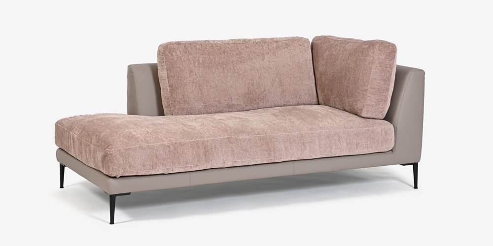 コーナーカウチソファ「メダ」斜めからのカット