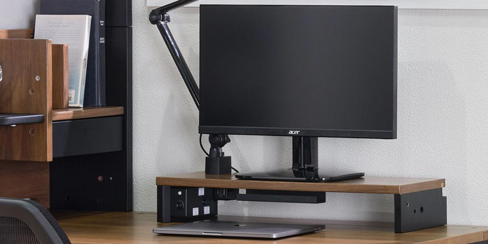 「ザ・デスクCDシリーズ」ハイタイプのモニター台