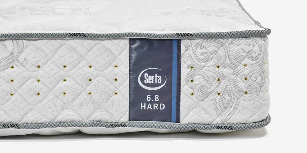 マットレス「ルミナースST ハード」のサータロゴ