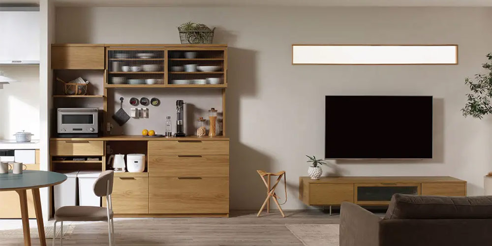 WV-180ラスターベージュのレイアウトイメージ