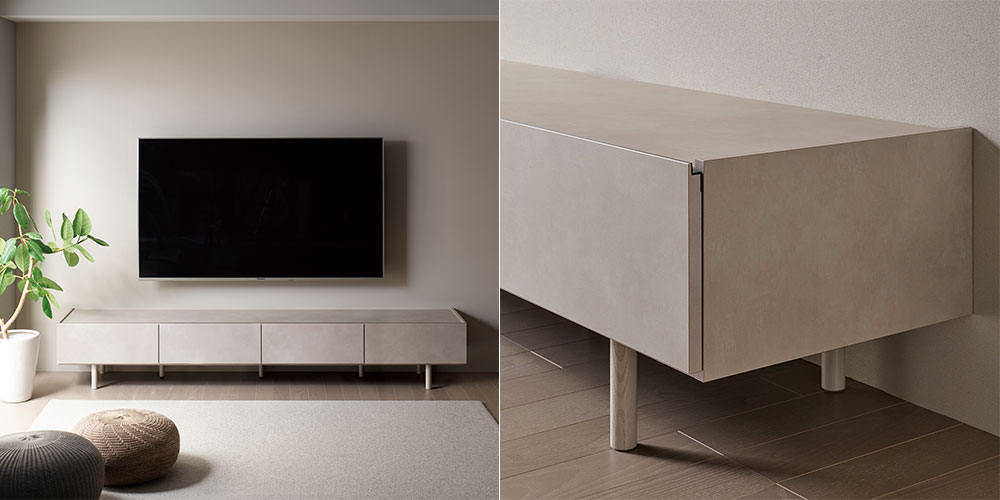 WVシリーズのラスターベージュ色