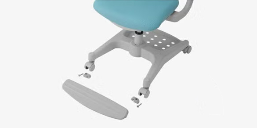 簡単に取り外しできる足置きステップ