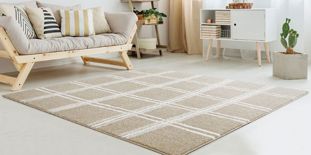 ファブリーズラグ「ノッカ」のベージュ