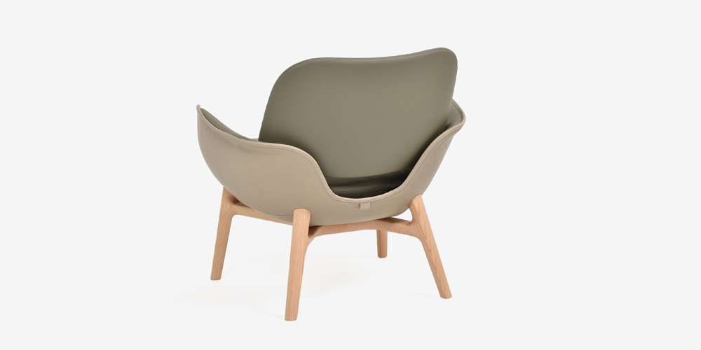 【背面】アームチェア「Martha」