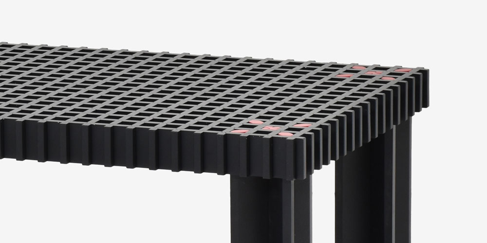 斜めカット画像　センターテーブル「kyoto」