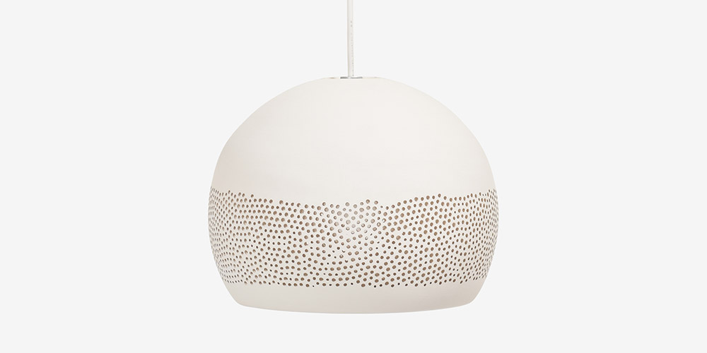 ペンダント「POT-SPONGE RO30WH」の消灯時