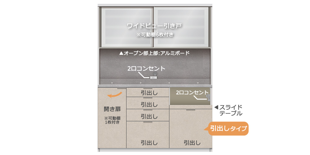 Pamouna（パモウナ）オープンボード「RUH-S1600R・1600R」